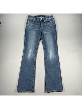 Lucky Brand Jeans Women 26 Sweet Boot Cut Mid Rise Dark Wash Denim 26x31